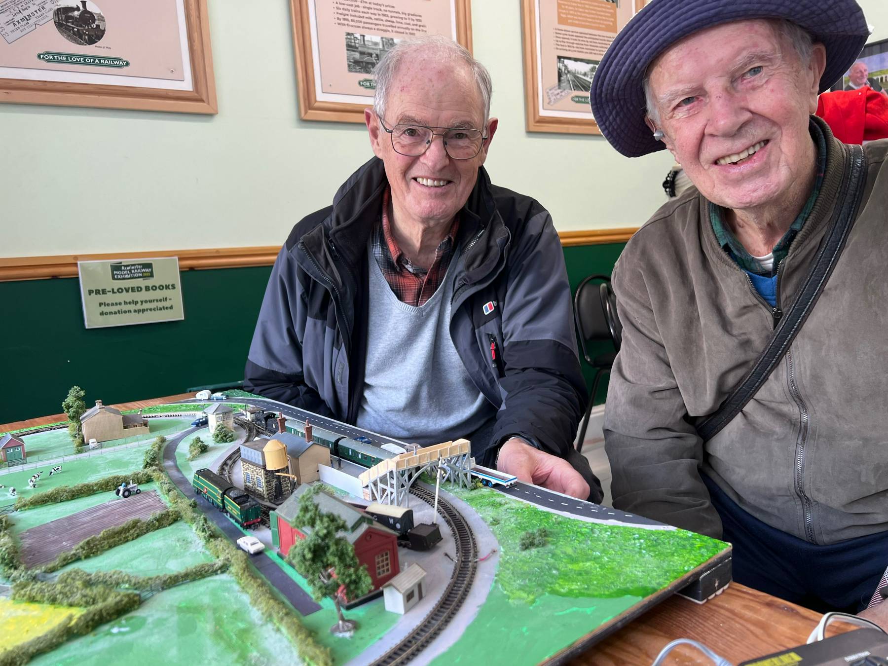 Our volunteer guides a father and son team