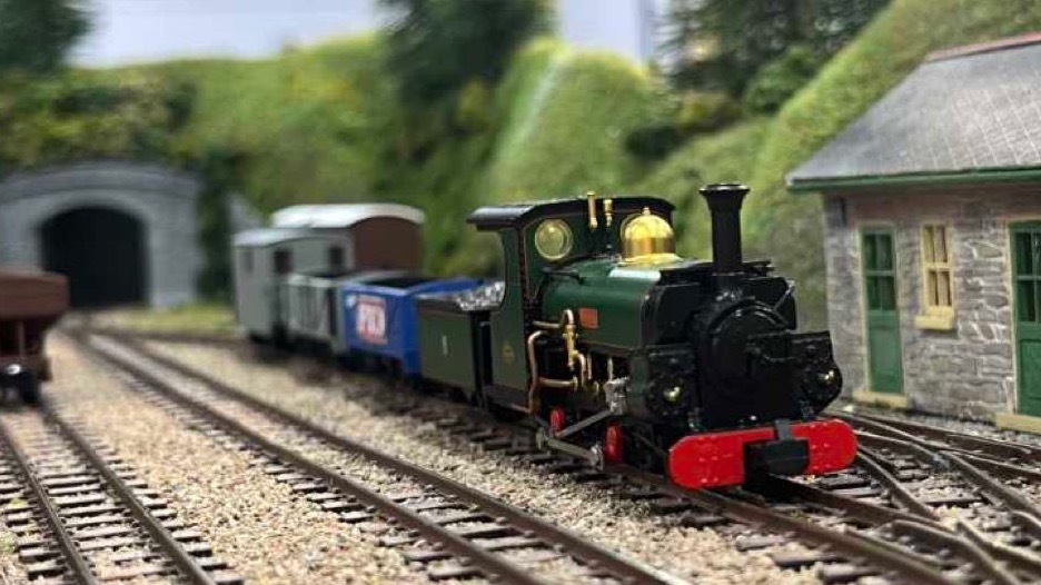 Model train from last exhibition