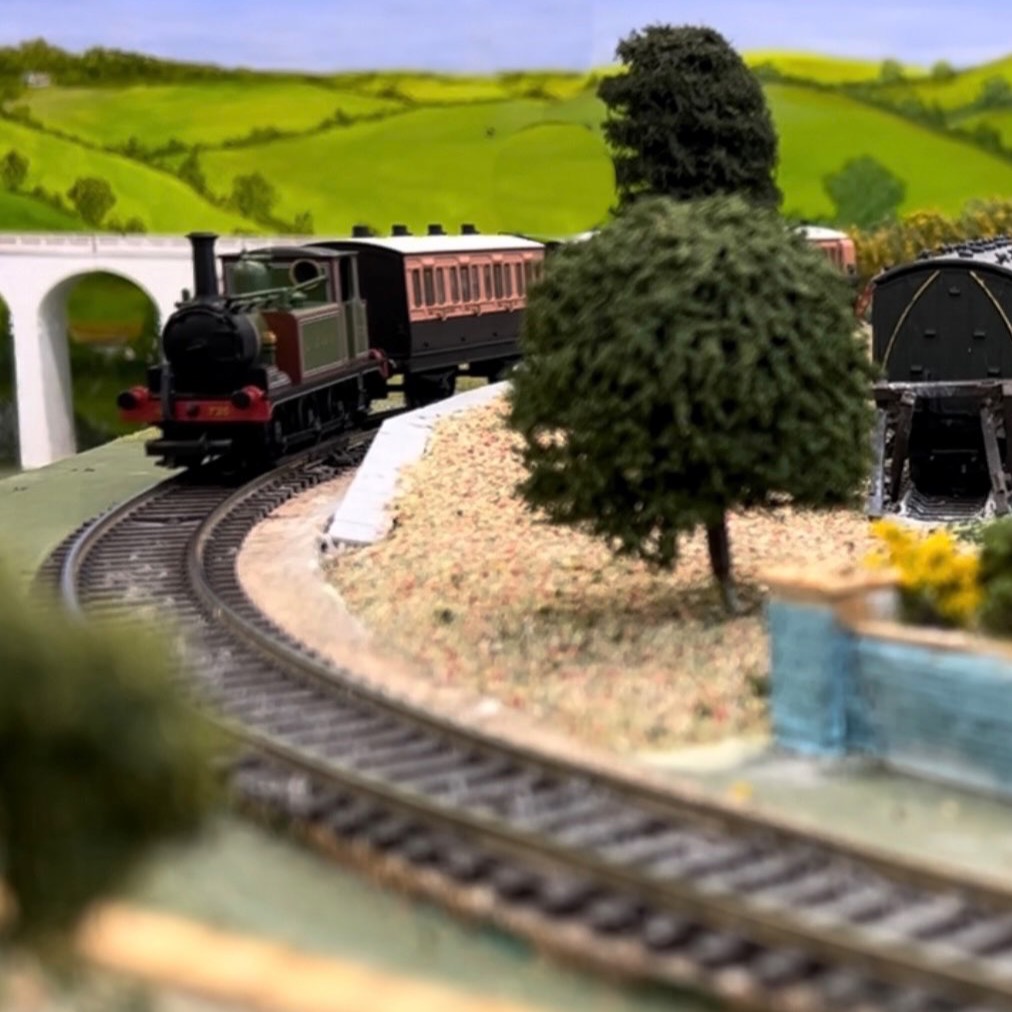  Model railway scene